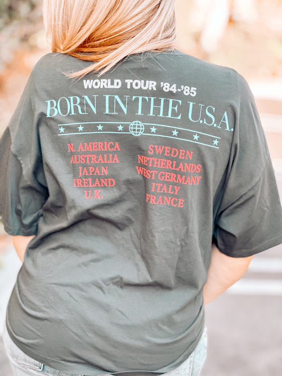 BORN IN THE USA TEE