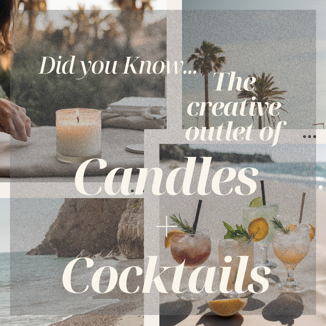 DID YOU KNOW... THE SALTY SHACK... THE CREATIVE OUTLET OF CANDLES + COCKTAILS