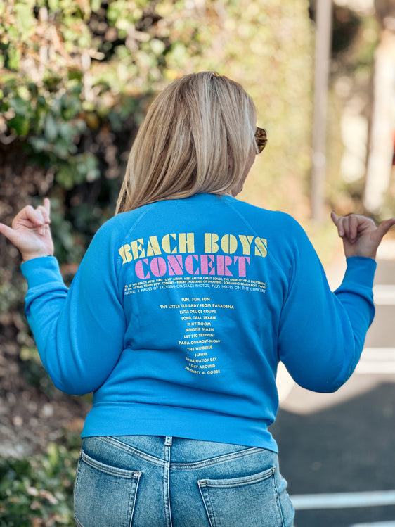 BEACH BOYS CONCERT SWEATSHIRT
