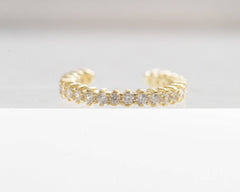 Crystal Ear Cuff