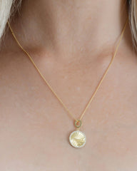 Gold Island Pendant