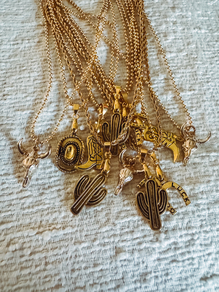 GOLDEN COWGIRL NECKLACE COLLECTION