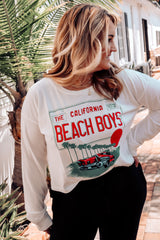 BEACH BOYS LICENSE PLATE LONG SLEEVE