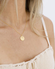 Gold Crystal Sunray Necklace