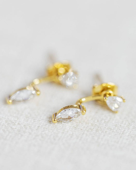 Crystal Jacket Studs