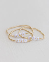 Gold Custom Bracelet
