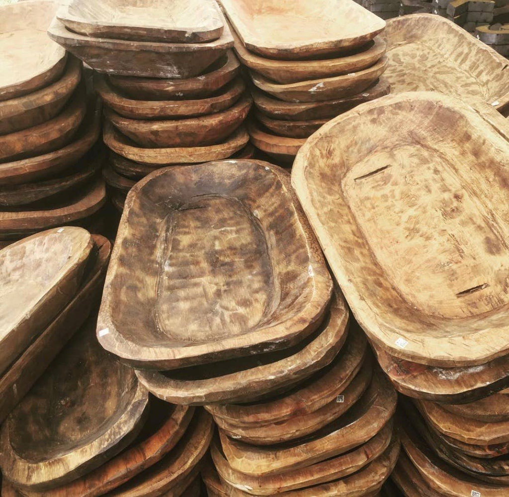 HAND CARVED WOODEN BOWLS - Salt+Pine Shop