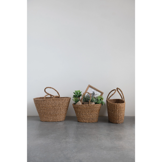 CARDIFF HAND WOVEN TOTE - Salt+Pine Shop