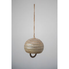 DEBOSSED STONEWARE BELL